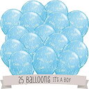 yÁzyAiEgpzIt's A Boy - Baby Shower Balloons - 25 ct