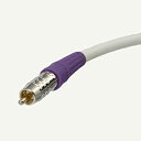 【中古】【輸入品・未使用】Blue Jeans Cable LC-1 ダブルシールド 低容量サブウーファーケーブル 20フィート ホワイト