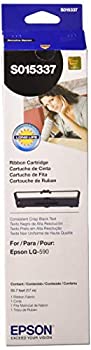 【中古】【輸入品・未使用】Epson Black Ribbon Cartridge (S015337) - by Epson [並行輸入品]