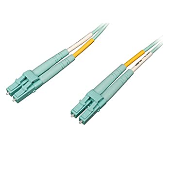 yÁzyAiEgpzTripp Lite 3M 10Gb/100Gb Duplex Multimode 50/125 OM4 LSZH Fiber Patch Cable LC/LC Aqua 3 Meters - Patch cable - LC multi-mode (M) to LC