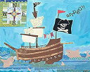 【中古】【輸入品・未使用】Oopsy daisy Treasure Ship Stretched Canvas Wall Art by Winborg Sist...