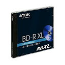 【中古】【輸入品・未使用】TDK Life on Record Blu - ray Recordableメディア???BD - R XL???4?x???100...