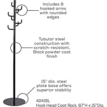 šۡ͢ʡ̤ѡSafco Products Hook Head Coat Rack%% Black 141¹͢