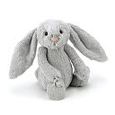 【中古】【輸入品・未使用】Jellycat Bashful Grey Bunny%カンマ% Medium - 12 Size: Medium - 12 Model: BAS3BG by Newborn