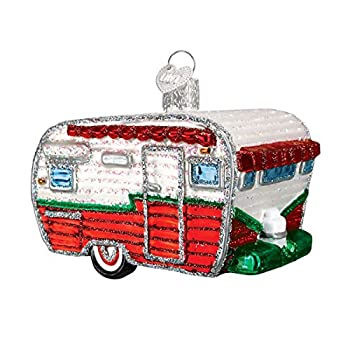 【中古】【輸入品・未使用】Old World Christmas Travel Trailer Ornament