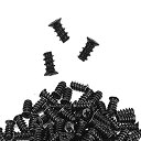 【中古】【輸入品 未使用】Black Computer Case Fan Screws (50 Pack)