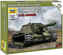 【中古】【輸入品・未使用】ズベズダ 1/100 ソビエト軍 SU-152 自走砲 プラモデル ZV6182