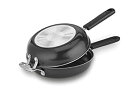 【中古】【輸入品・未使用】Cuisinart FP2-24BK Frittata 10インチ ノンスティック フライパンセット