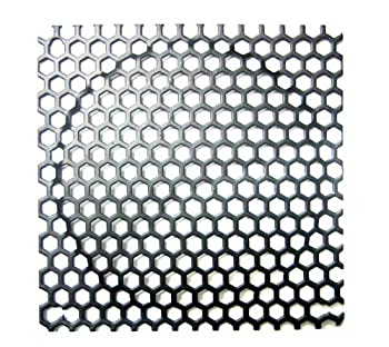 【中古】【輸入品・未使用】140mm スチールメッシュフィルターグリル 大きなハニカム6mm穴付き - ブラック 【中古】【輸入品・未使用】140mm スチールメッシュフィルターグリル 大きなハニカム6mm穴付き - ブラック