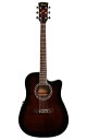 【中古】【輸入品 未使用】Ibanez アイバニーズ Performance PF28ECE Dreadnought Cutaway エレアコ アコースティックギター アコギ ギター (並行輸入)