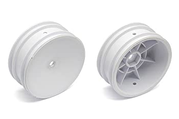 Team Associated 9690 2.2 Front Wheel with 12mm Hex%カンマ% White (2) by Team Associated 