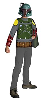 [중고] [수입품·미사용] Star Wars Boba Fett Child Costume Kit 스타워즈 보바? 펫 아이의 의상 키트 할로윈 사이즈:Medium (8-10)