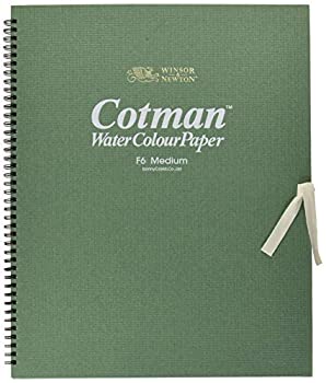 【中古】【輸入品・未使用】ウィンザー&ニュートン コットマン スケッチブック 中目 F6 318x410mm (18枚)