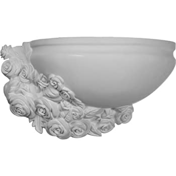 【中古】【輸入品・未使用】Ekena Millwork SCO17X10X08RO-L スコンス 工場プライムホワイト