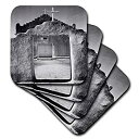 yÁzyAiEgpz(set-of-4-Soft) - 3dRose cst_50873_1 Ansel Adams Sw Church Photography-Soft Coasters%J}% Set of 4