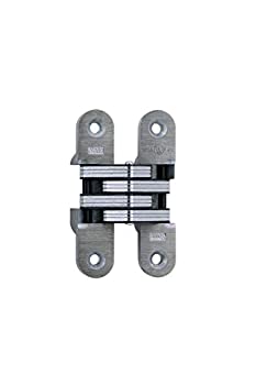 SOSS 216 Zinc Invisible Hinge with Holes for Wood or Metal Applications%カンマ% Mortise Mounting%カンマ% Unplated by SOSS