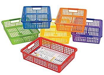 【中古】【輸入品 未使用】Classroom Storage Baskets With Handles - Office Fun Office Stationery by Fun Express 並行輸入品