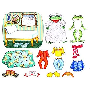 【中古】【輸入品・未使用】Freddie Frog Felt Figures for Flannelboard Stories Freddie Froggy Gets Dressed- Precut & Ready to Use