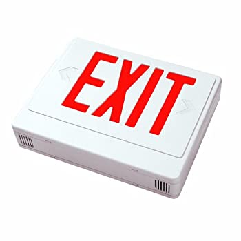 【中古】【輸入品・未使用】Sunlite 04311-SU EXIT/SU/1-2F/R/W/ES Exit Light by Sunshine Lighting [並行輸入品]