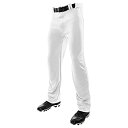 【中古】【輸入品・未使用】CHAMPRO 野球パンツ ボーイズ ユース MVP オープンボトム リラックスフィット S ホワイト