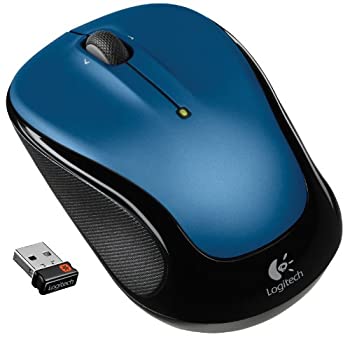 【中古】【輸入品・未使用】Logitech Wireless Mouse M325 with Designed-For-Web Scrolling - Blue 並行輸入 [並行輸入品](2)