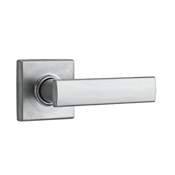Kwikset Vedani ホール/クローゼットレバーレバー サテンニッケル - 97200-750