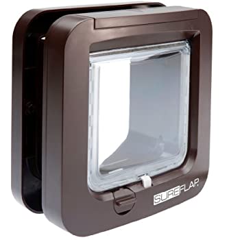 【中古】【輸入品・未使用】SureFlap Microchip Cat Door- Brown by SureFlap