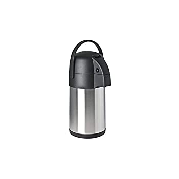 【中古】【輸入品・未使用】(2.6l) - Focus Foodservice 908825LV Stainless Steel Vacuum Insulated Lever Airpot%カンマ% 2.6l