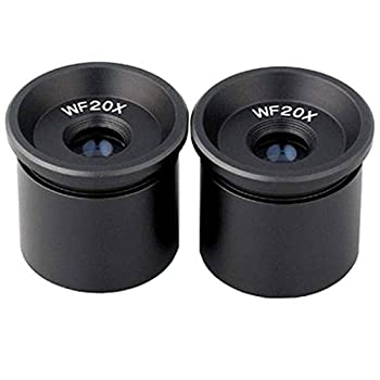 【中古】【輸入品 未使用】AmScope WF20X顕微鏡接眼レンズ（30.5ミリメートル）のペア