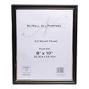 【中古】【輸入品・未使用】EZ Mount Document Frame%カンマ% Plastic%カンマ% 8 x 10%カンマ% Black (並行輸入品)