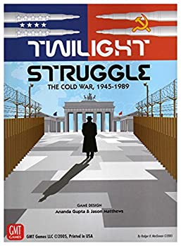 【中古】【輸入品・未使用】Twilight Struggle: Deluxe Edition【メーカー名】GMT Games【メーカー型番】0510-14【ブランド名】GMT Games【商品説明】Twilight Struggle: Deluxe Edition当店では初期不良に限り、商品到着から7日間は返品を 受付けております。こちらは海外販売用に買取り致しました未使用品です。買取り致しました為、中古扱いとしております。他モールとの併売品の為、完売の際はご連絡致しますのでご了承下さい。速やかにご返金させて頂きます。ご注文からお届けまで1、ご注文⇒ご注文は24時間受け付けております。2、注文確認⇒ご注文後、当店から注文確認メールを送信します。3、配送⇒当店海外倉庫から取り寄せの場合は10〜30日程度でのお届けとなります。国内到着後、発送の際に通知にてご連絡致します。国内倉庫からの場合は3〜7日でのお届けとなります。　※離島、北海道、九州、沖縄は遅れる場合がございます。予めご了承下さい。お電話でのお問合せは少人数で運営の為受け付けておりませんので、メールにてお問合せお願い致します。営業時間　月〜金　10:00〜17:00お客様都合によるご注文後のキャンセル・返品はお受けしておりませんのでご了承下さい。