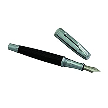 【中古】【輸入品・未使用】Monteverde Invincia Carbon Fiber Fountain Pen%カンマ% Broad Nib Only (MV40065B) 万年筆 (並行輸入品)
