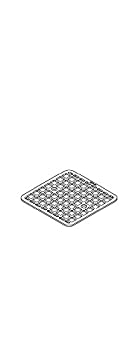 【中古】【輸入品・未使用】Kohler 1087472?Strainerプレート正方形、 1087472-BN