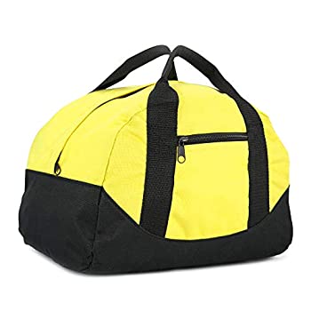 【中古】【輸入品・未使用】12インチ ミニ ツートン ダッフルバッグ ゴールド イエロー 【中古】【輸入品・未使用】12インチ ミニ ツートン ダッフルバッグ ゴールド イエロー