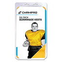 【中古】【輸入品・未使用】Champro Scrimmage Vests %カンマ%パックof 6