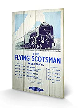 【中古】【輸入品 未使用】Pyramid International The Flying Scotsman 2 プリント 40 x 59 x 1.3 cm SW10188P