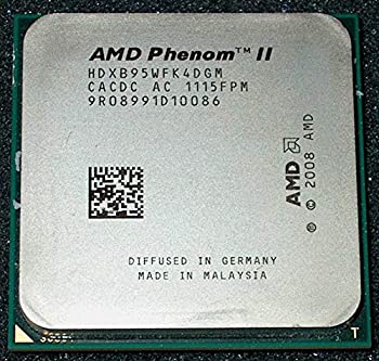 【中古】【輸入品・未使用】AMD Phenom II X4 B95 3.0GHz 4x512KB/6MB L3 ソケット AM3 クアッドコア CPU