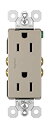 【中古】【輸入品・未使用】Pass & Seymour 885trnicc12?Decorator Tamper Resistantレセプタクル、15-amp、125-volt、ニッケル