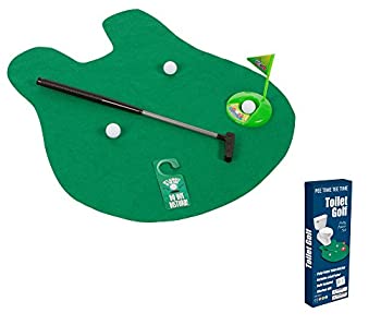 【中古】【輸入品・未使用】[EZドリンカー]EZ DRINKER Toilet Golf Putter Practice in the Bathroom T..