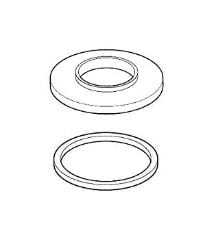 【中古】【輸入品・未使用】Delta Faucet RP73161 Trinsic ハンドルベースとガスケット クロム