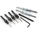 【中古】【輸入品・未使用】SNAPPY 7-Piece Cabinet Makers Set Fits Festool Centrotec Chucks #93572 by Snappy Tools