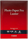 【中古】【輸入品・未使用】Canon LU-101 Luster Series A4 Photo Paper Pro (20 Sheets) 並行輸入品