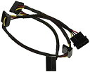 【中古】【輸入品・未使用】Monoprice24-inch 4-pin MOLEX Male to 4x 15-pin SATA II Female Power...