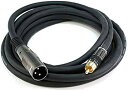 【中古】【輸入品・未使用】3m Premier Series XLR Male to RCA Male 16AWG Cable