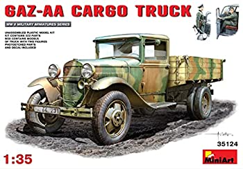 【中古】【輸入品・未使用】ミニアート 1/35 GAZ-AAカーゴトラック MA35124 プラモデル 1