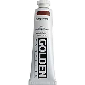 【中古】【輸入品・未使用】Golden Heavy Body Acrylic 2oz-Burnt Sienna (並行輸入品)