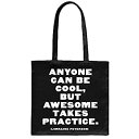 【中古】【輸入品・未使用】quotable トートバッグ lorraine peterson-anyone can be cool