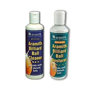 【中古】【輸入品・未使用】ARAMITH POOL%カンマ%SNOOKER + BILLIARD BALLS RESTORER+ CLEANER