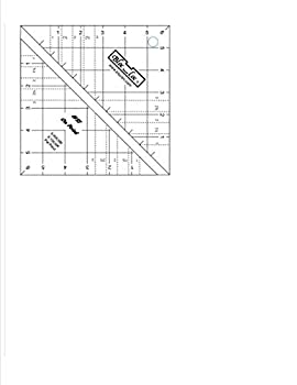 【中古】【輸入品・未使用】ハーフスクエア アクリル三角定規、HST- 6.5x6.5インチ
