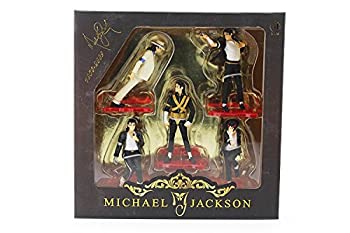 【中古】【輸入品・未使用】マイケル・ジャクソン 5体 フィギュア セット デンジャラス ワールドツアー Michael Jackson Dangerous World Tour (TypeA)